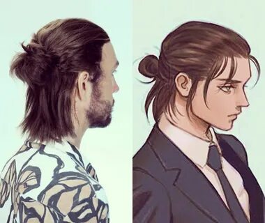 Man Bun Прическа Без Бороды.