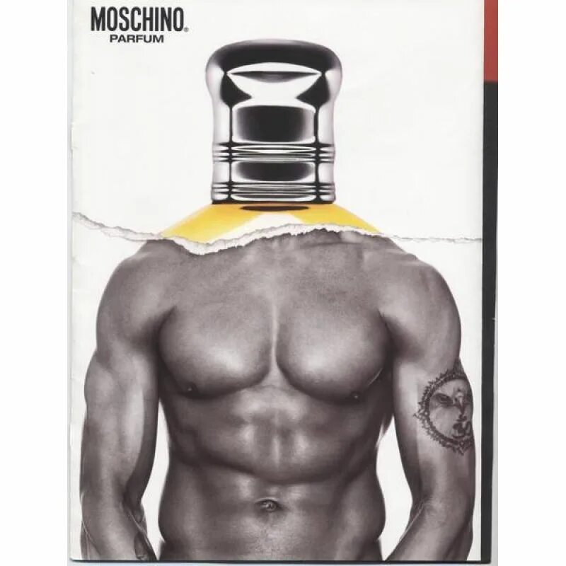 Реклама духов москино. Uomo Moschino для мужчин. Духи с мужским торсом. Парфюм мужской торс. Туалетная вода Moschino uomo.
