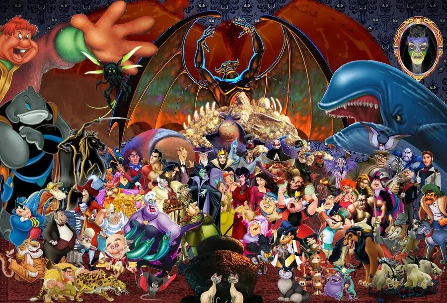 This is an ongoing project to create the ultimate collection of Disney Villain C