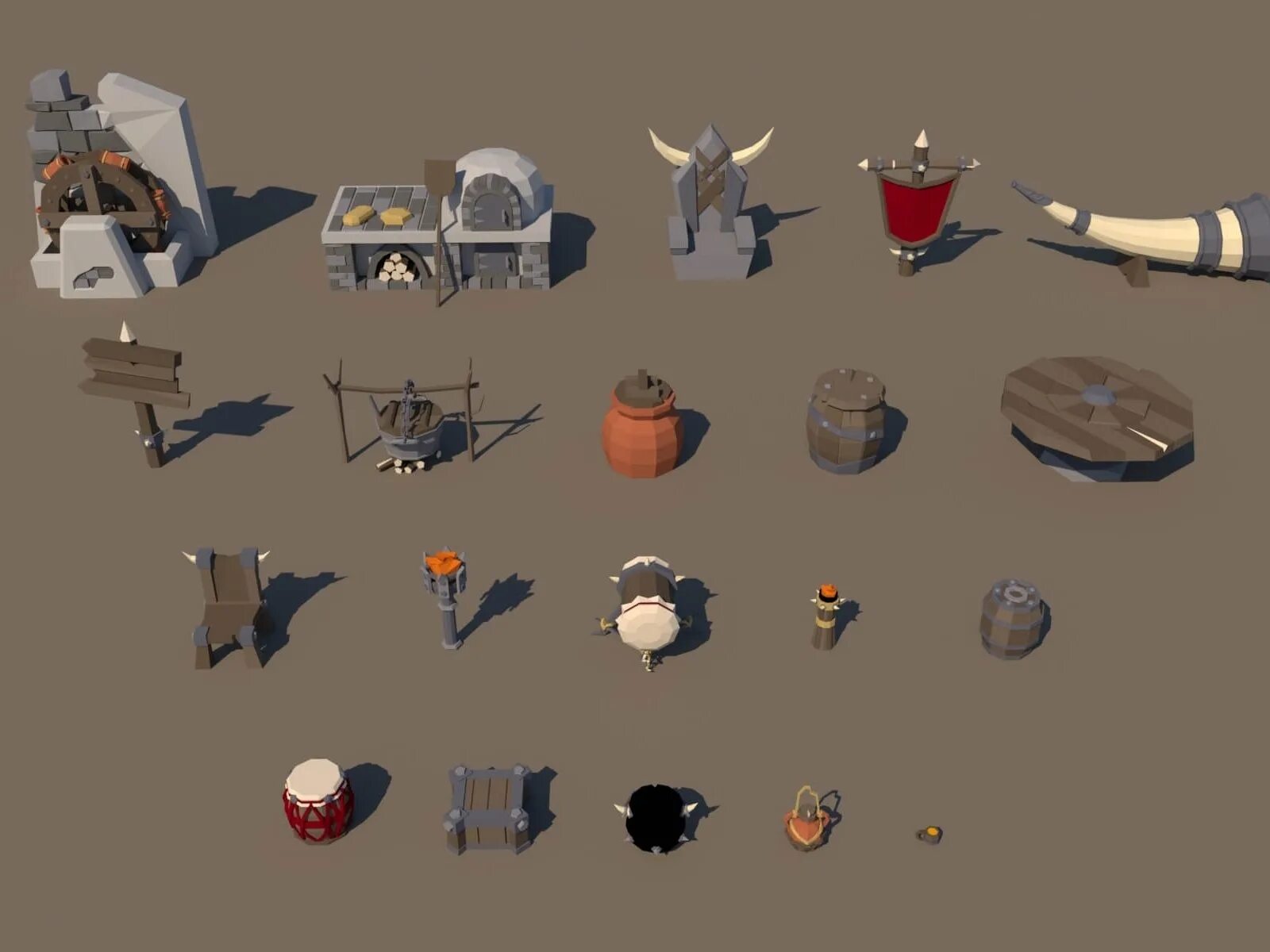 Лоу паки. Лоу поли пак 3д моделей. Лоу паки. Таун лоу поли. Low poly предметы.