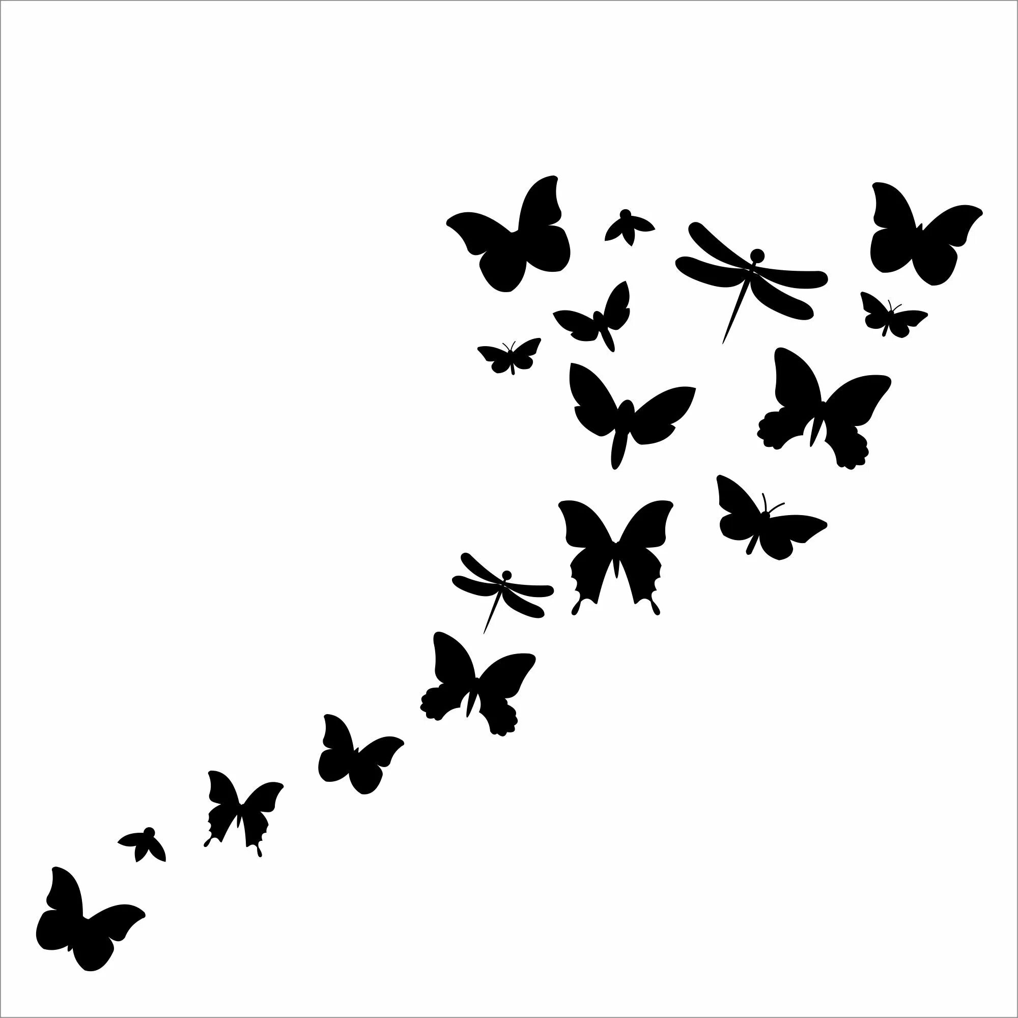 Силуэт бабочки. Стайка бабочек на прозрачном фоне. Бабочка черная. Черные бабочки на прозрачном фоне. Бабочек легкая стая