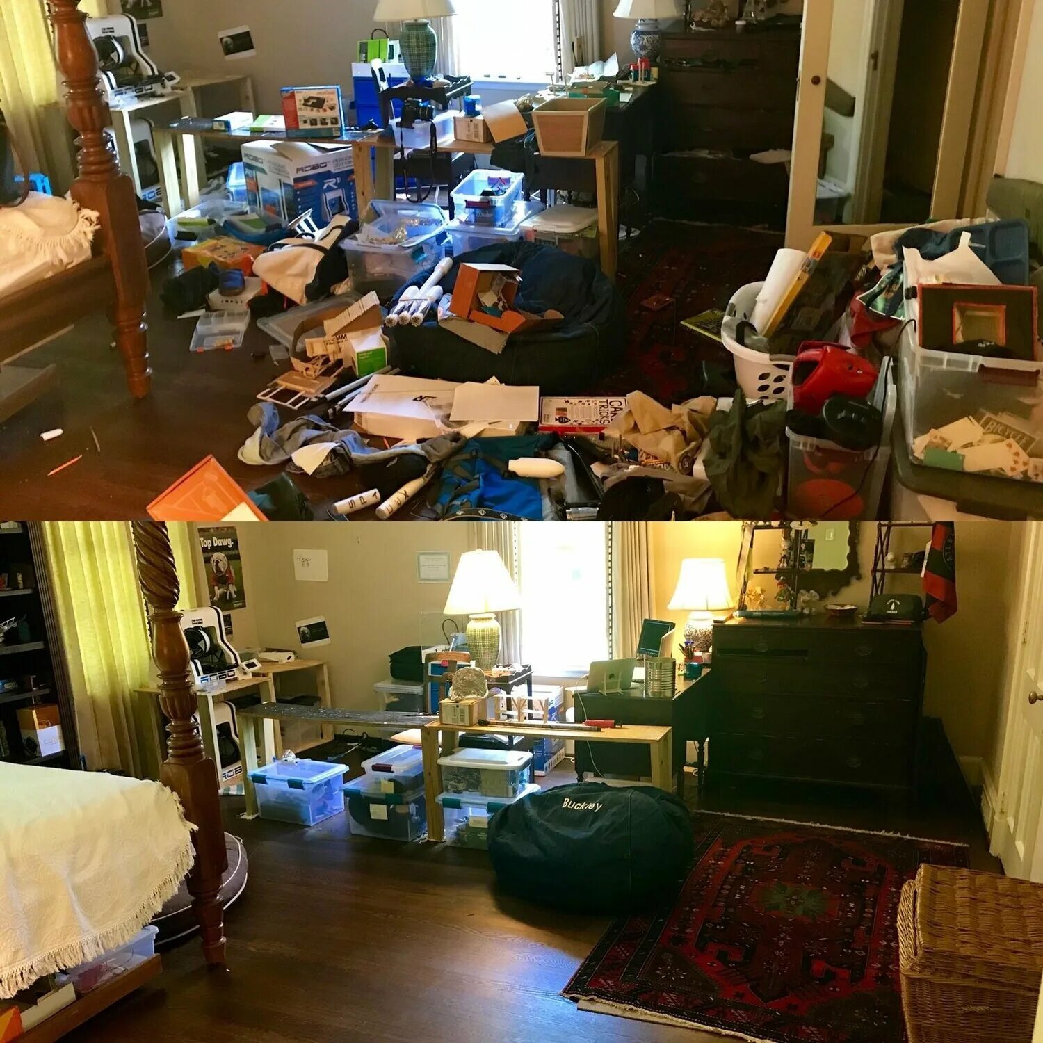 Привести навести. Комната бардак и порядок. Захламленная квартира до и после уборки. Комната до и после уборки. Квартира после уборки.