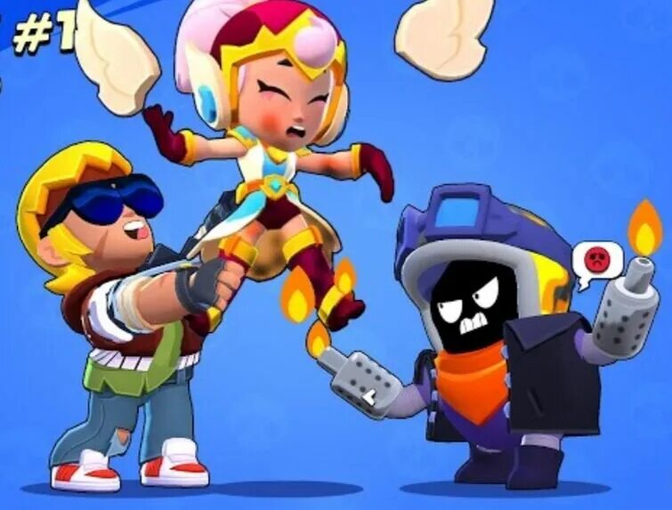 Бастер БРАВЛ. Джанет Brawl Stars. Шелли Brawl Stars. Пайпер арт Brawl Stars 18