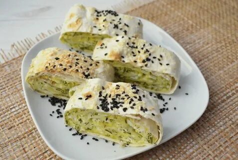 Лаваш с кунжутом