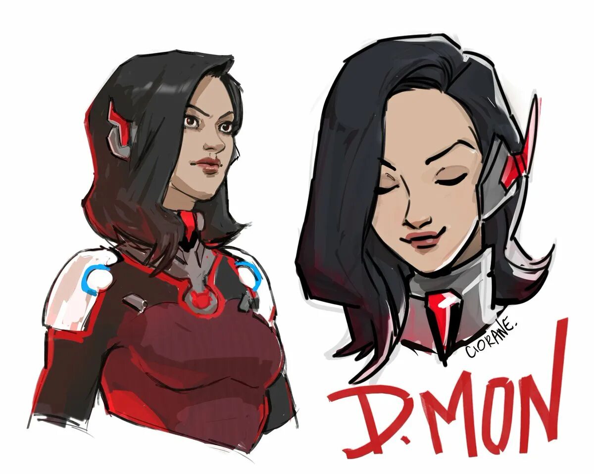 D mon. D.mon овервотч. overwatch отряд мека. мон лопен персонаж. низекс мон.
