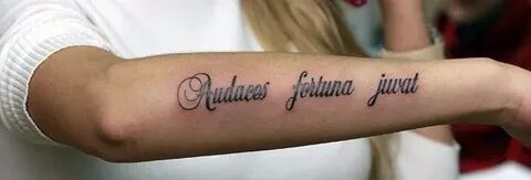 Смелый на латыни