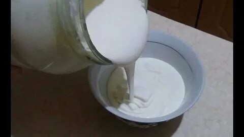Смешать кефир