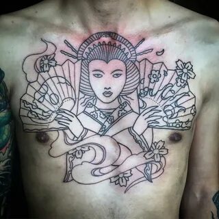 Geisha tattoos.