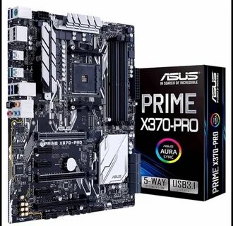 Материнская плата asus x370 pro