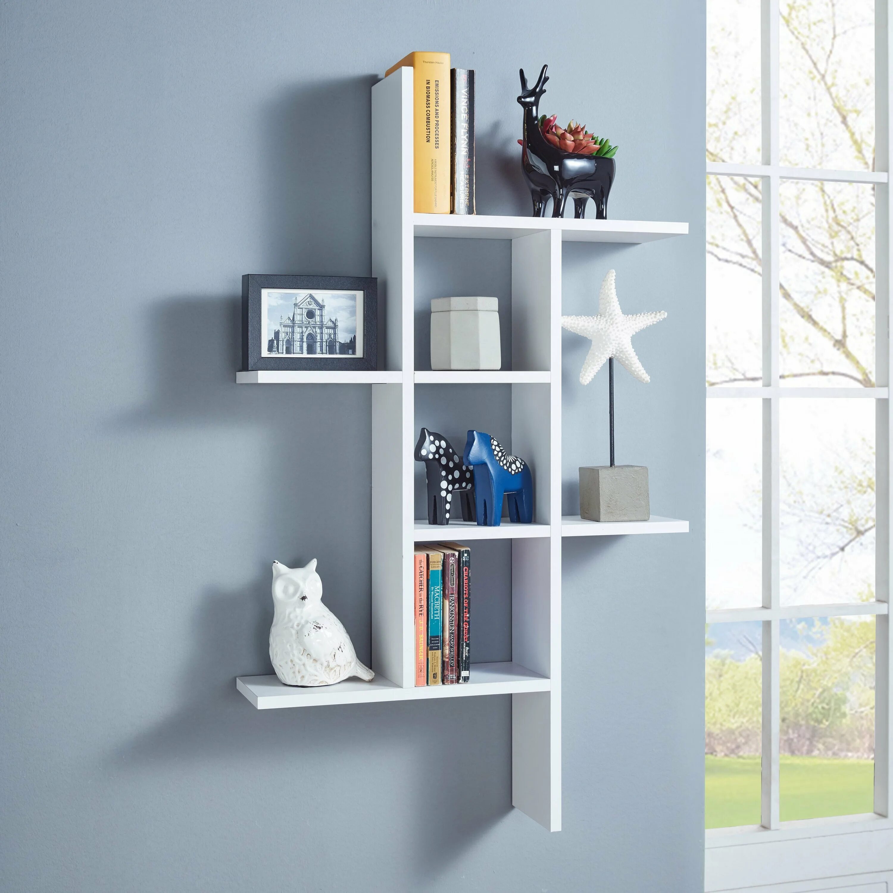 Полка "Wall Shelf-s (bas WL-001)" белая. Стеллаж ЭКЕТ икеа. Икеа книжная полка навесная. Вертикальная полка икеа.