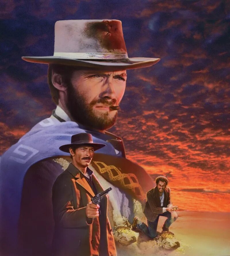 серджио леоне и клинт иствуд. хороший плохой злой клинт иствуд 1966. хороший плохой злой фильм 1966 клинт иствуд. клинт иствуд ковбой. 2004 - the good, the bad and the ugly vol.