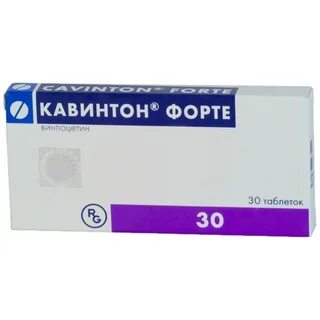 Кавинтон 5 мг таблетки взрослым