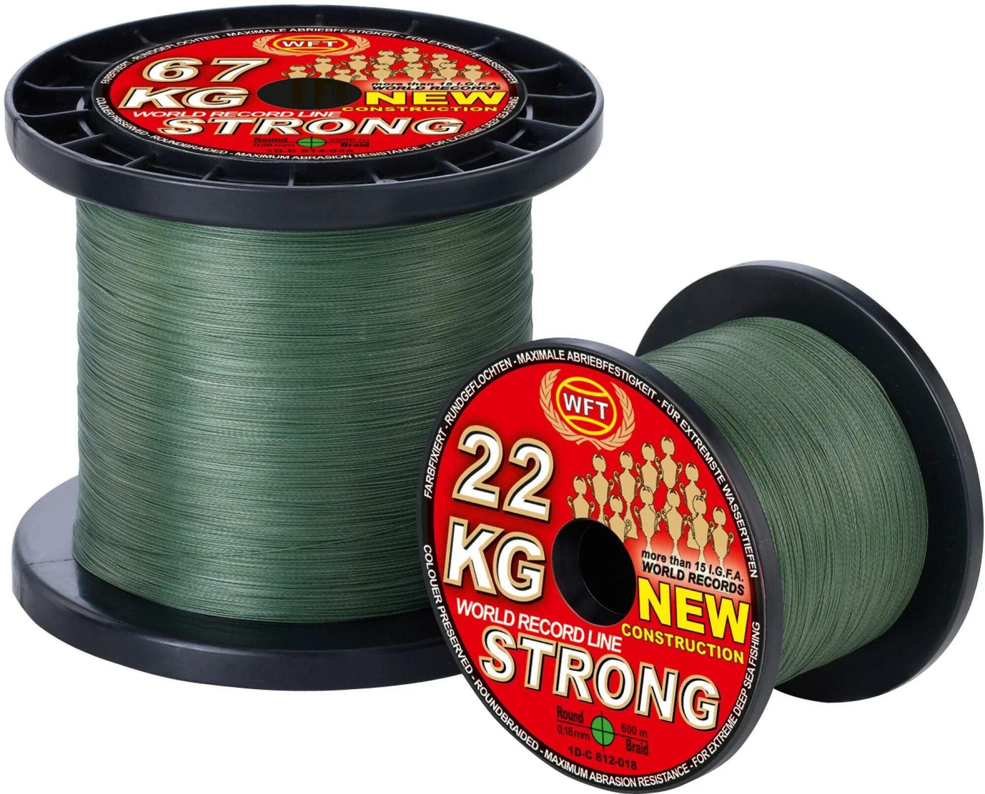 Strong green. Шнур wft new strong multicolor 480m 0.22mm 32kg. плетеная леска wft strong. похоже wft. wft new 67kg купить.
