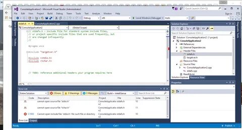 Библиотека c для visual studio