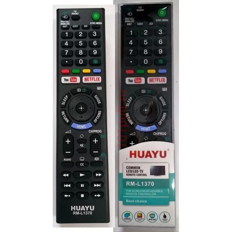 Пульт управления huayu. Пульт для Sony RM-l1370. Sony RMT-tx102d. Универсальный Sony RM-1370. Пульт Ду Sony RM ed009 LCD TV.