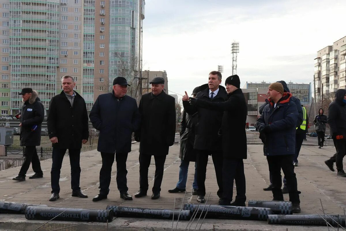 Флагман подрядчик Красноярск. Сибирские мосты Красноярск. Зам главы г. Красноярска Скрипальщикова. Мост 4й Николаевский Красноярск.