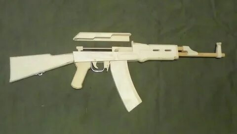 Деревянный автомат ак