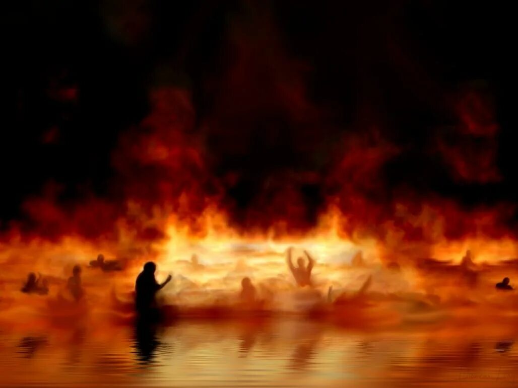 Огненная для грешников 6. Огонь ада. Огненное озеро. Участь в озере огненном. Адский огонь.