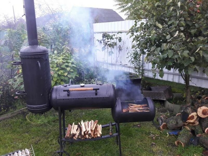 Сделать мангал коптильню. Смокер мангал коптильня из огнетушителя оп-50. Баллона. Коптильня-мангал 1с2464. Мангал из баллона коптильня 7в1.