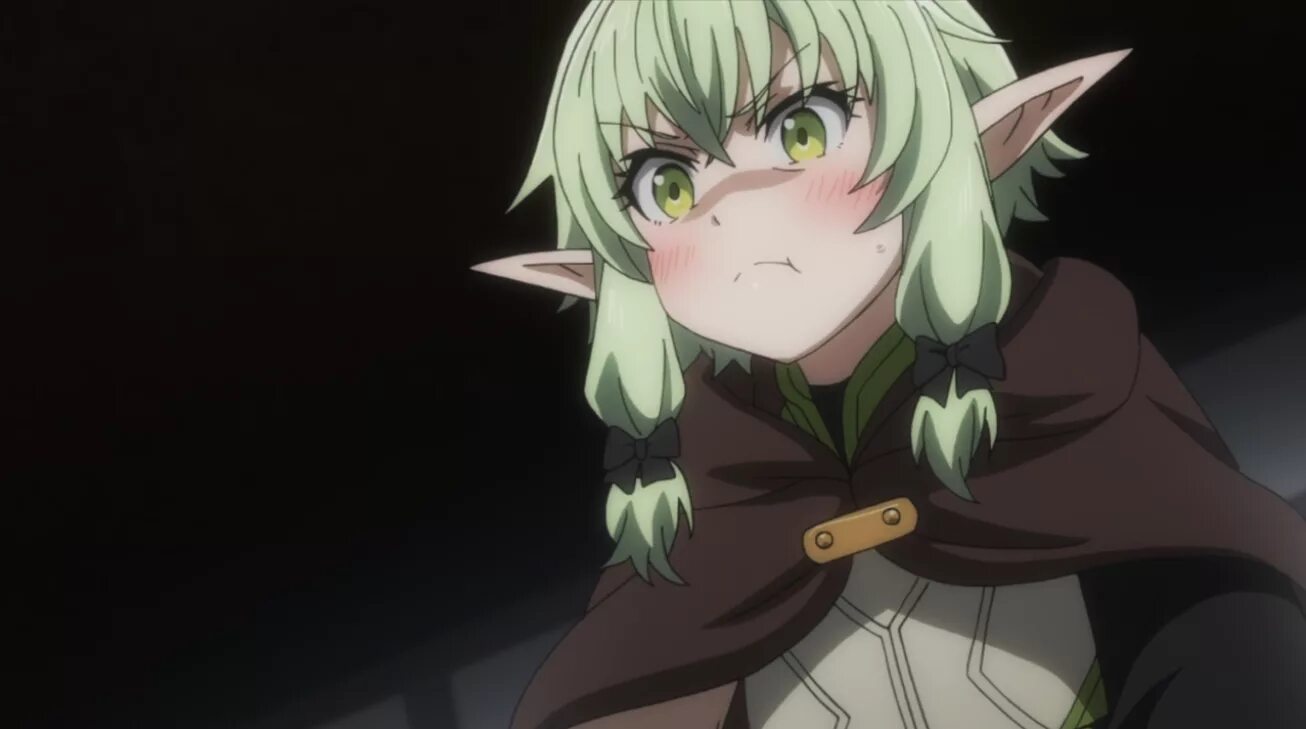Goblin no suana 3. Goblin slayer эльф. убийца гоблинов эльфийка. эльф goblin slayer скриншоты. длинноушка из убийца гоблинов.