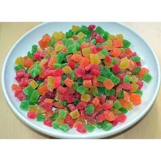 Цукаты кубиками из чего делают