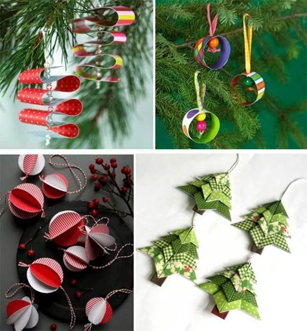 Новогодние украшения своими руками. Какие можно сделать украшения на елку. Ирушки на ёлку своими руками. Какие можно сделать украшения на елку. Оригинальные игрушки на елку.
