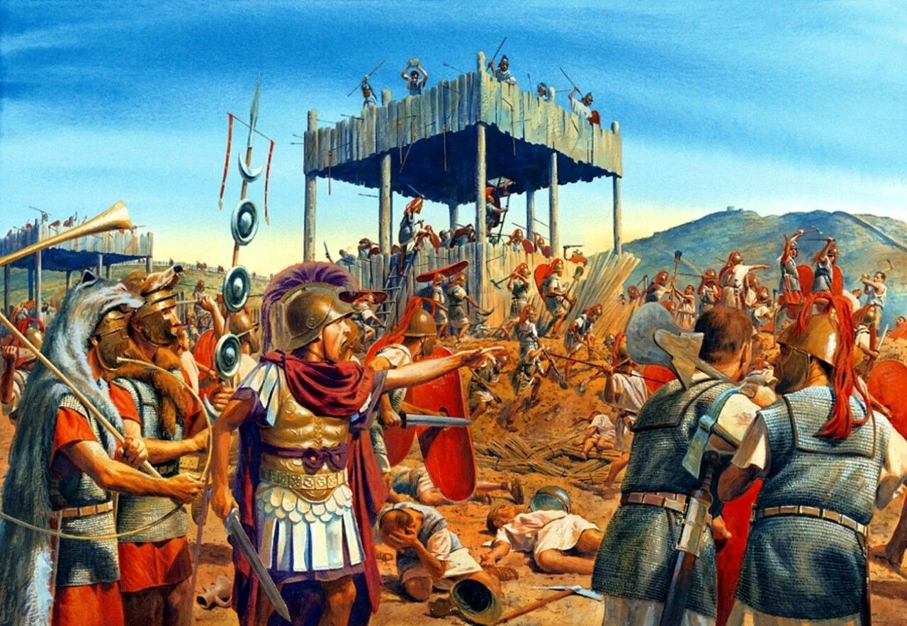 Битва при Филиппах 42 г до н.э. Парфянский поход марка Антония. Сулла - битва Рим.