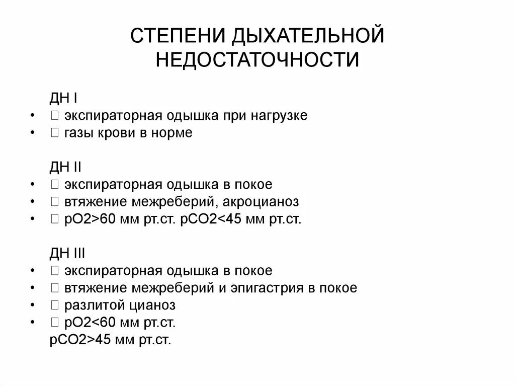 Диагноз дн 1. Дыхательная недостаточность клинические рекомендации 1 степени. Клиническая классификация дыхательной недостаточности. Критерии постановки дыхательной недостаточности. Дыхательная недостаточность степени тяжести классификация.