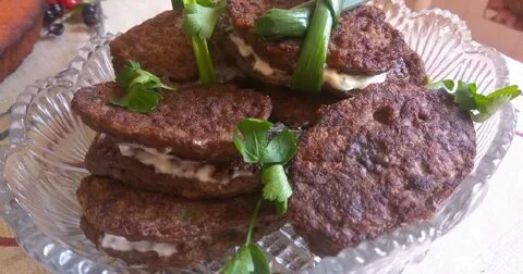 Котлеты фаршированные печенью