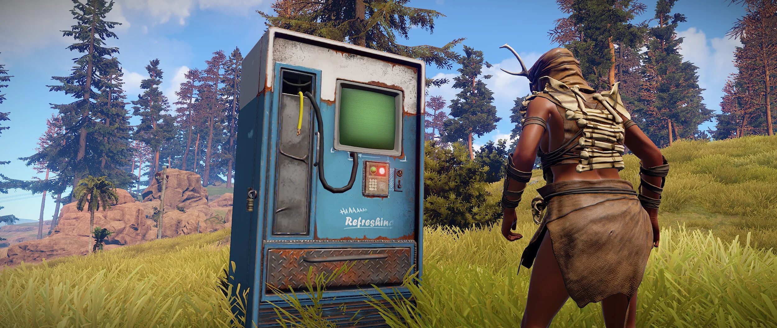 Раст. Игровой автомат раст. Vending Machine Rust. Витрина магазина раст.