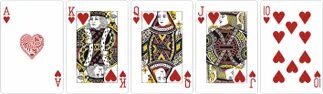 Игры короли и дамы три пика. Карты туз Король дама валет десять. Игральные карты валет дама Король туз. Туз, Король, дама, валет, десятка. Карты черви Король дама валет туз.