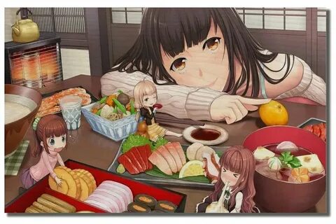 Girl eating game