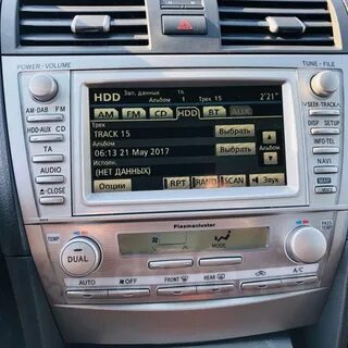 Магнитола тойота камри 40