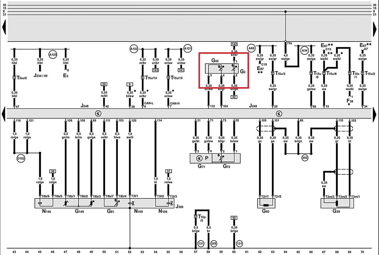 Electrical wiring diagrams for Audi A6 C5/4B Avant (Audi A6 II) Download Free