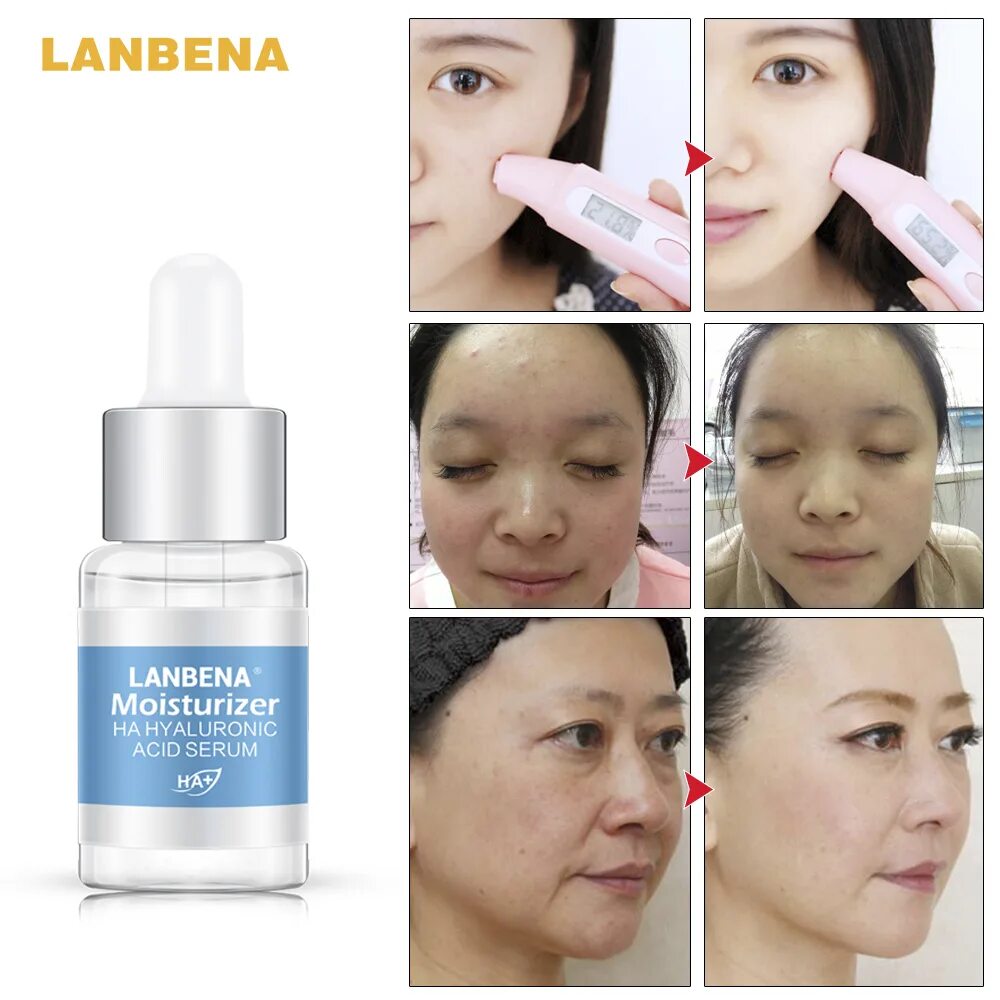 LANBENA Hyaluronic acid Serum. Acne Serum для лица. Китайский крем от морщин. Сыворотка для лица LANBENA. Крема сыворотки от морщин