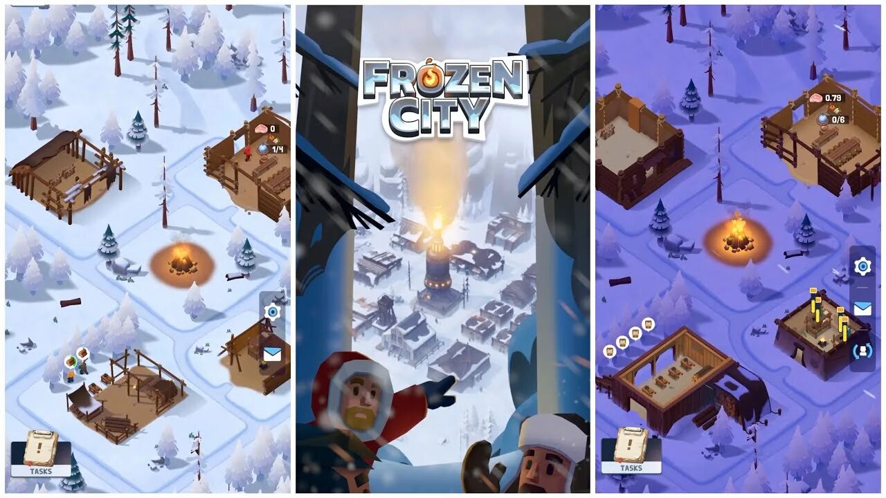 Игру frozen city