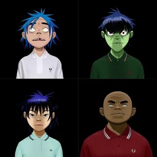 Gorillaz ร ว ม ง า น ก บ Fred Perry ก า ร พ บ ก น ร ะ ห ว า ง ว ง ด น... 