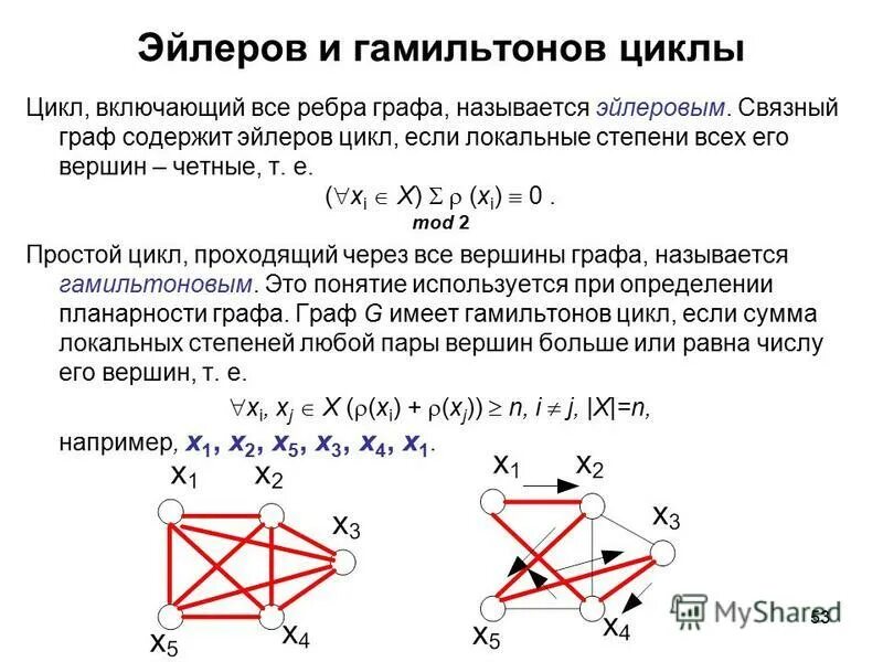 Вероятность и статистика эйлеровы графы