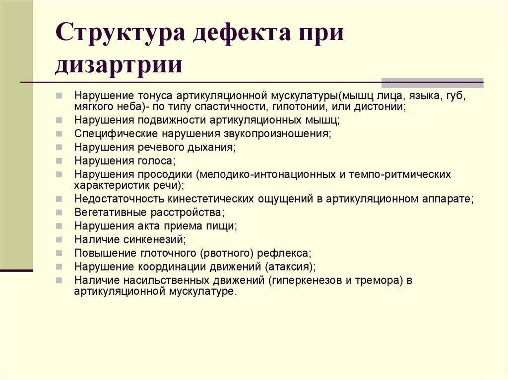 Дизартрия структура речевого дефекта. Структура дефекта при дизартрии. Структура дефекта при дизартрии схема. Вторичный дефект при дизартрии