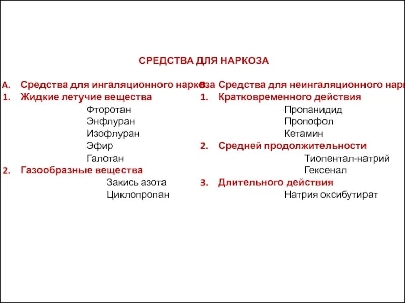 Выберите средство для ингаляционного наркоза. Средства для наркоза эфир закись азота фторотан. сравнительная характеристика средств для ингаляционного наркоза. сравнительная характеристика препаратов для ингаляционного наркоза. сравнительная характеристика средств для неингаляционного наркоза.