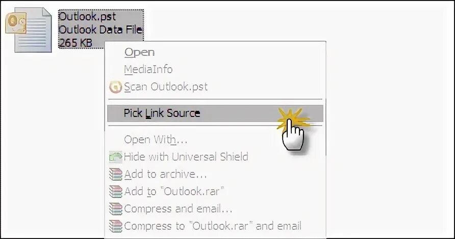 Symlink installer