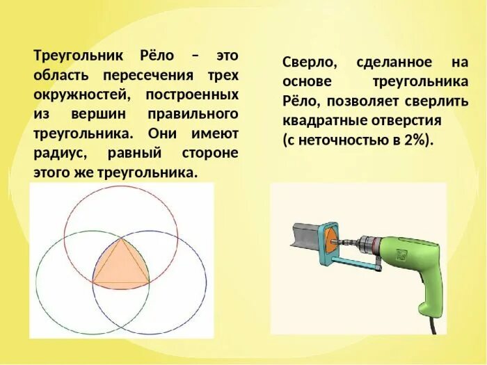 Где используют треугольник. Треугольник рёло гифсверло. треугольник франца рело. треугольник рело сверло 2 мм. треугольник рело сверло.
