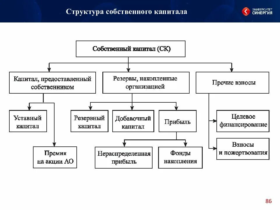 Состав собственного капитала организации. Структура собственного капитала схема. Структура собственного капитала предприятия. Схема собственного капитала организации.