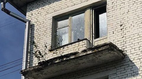 Разбитый балкон