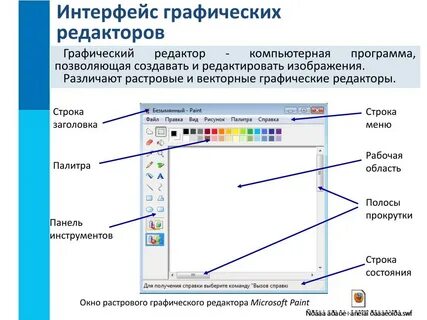 Компьютерные программы paint
