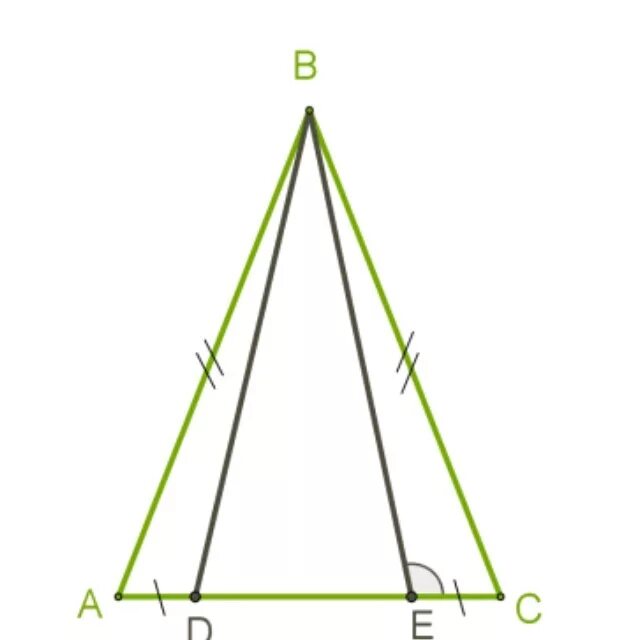 Abc равнобедренный ab bc a c. Треугольник АВС равнобедренный , ab BC. Треугольник ABC равнобедренный ab=BC точка d. Угол Def=10,5 угол CED равен.