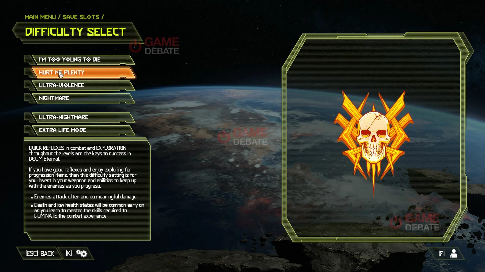 Normal difficulty