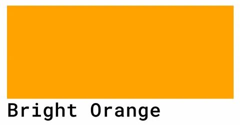 Оранжевый rgb