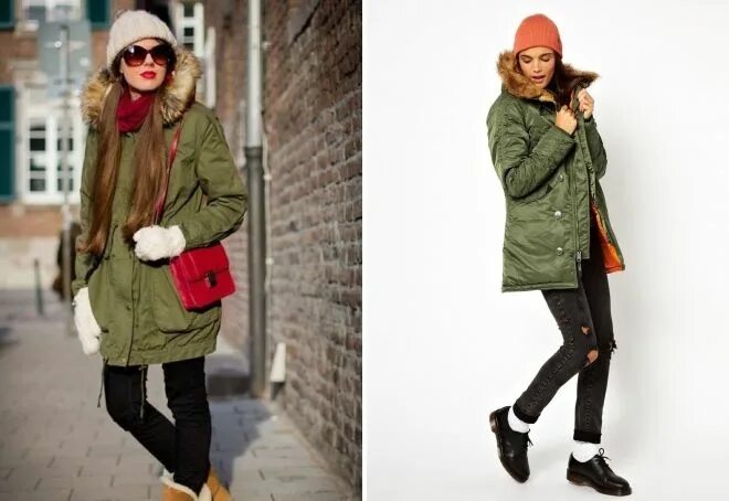 шапка под зеленую куртку. шапка с паркой. куртка хаки какая шапка подойдет. женственный образ с паркой. шапка к парке.