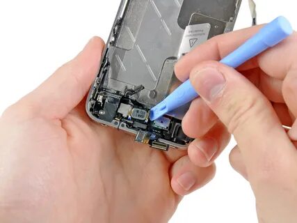 Замена верхнего динамика iPhone 4s купить с доставкой.